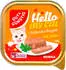 Gut & Günstig Hello My cat Schlemmerhappen mit Huhn 100g