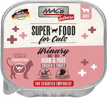 MAC's Katze VetCare Urinary Huhn und Pute Nassfutter 100g
