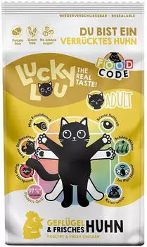 Lucky Lou Adult Geflügel & Huhn Katzentrockenfutter 1,7kg Lucky Lou Adult Geflügel & Huhn Katzentrockenfutter 1,7kg