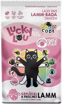 Lucky Lou Light Geflügel & Lamm Katzentrockenfutter 1,7kg
