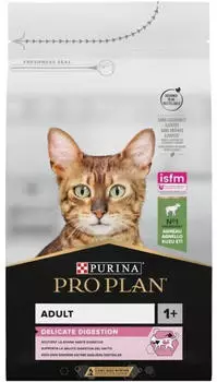 Purina Pro Plan Adult Delicate Digestion Cat Dry food lamb (1,5 kg) Purina Pro Plan Adult Delicate Digestion Cat Dry food lamb (1,5 kg)
