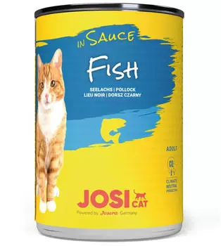 Josera JosiCat Fish in Sauce Nassfutter 415g Josera JosiCat Fish in Sauce Nassfutter 415g