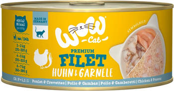 WOW CAT Nassfutter Filet Huhn & Thunfisch 70g WOW CAT Nassfutter Filet Huhn & Thunfisch 70g