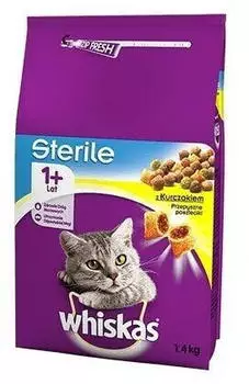 Whiskas Whiskas Sterile Chicken 1,4kg