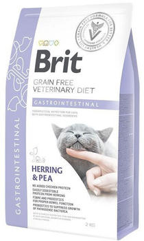 Brit Veterinary Diets Cat Gastrointestinal Hering und Erbse Trockenfutter 2kg Brit Veterinary Diets Cat Gastrointestinal Hering und Erbse Trockenfutter 2kg
