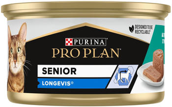 Purina Pro Plan Senior Longevis Cat Wet food tuna (24 x 85 g)