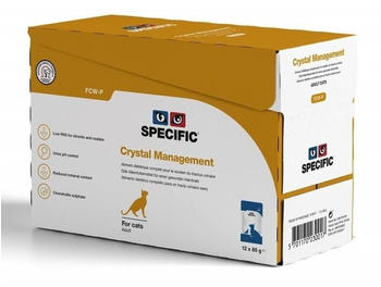 Specific FCW-P Crystal Management Cat Wet food (12 x 85 g)
