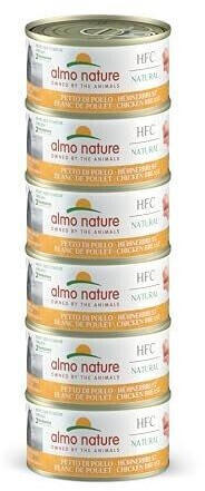 Almo Nature HFC Natural Cat wet food chicken breast (6 x 70 g)