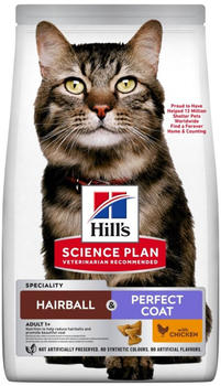 Hill's Science Plan Hairball & Perfect Coat Cat dry food chicken (7 kg) Hill's Science Plan Hairball & Perfect Coat Cat dry food chicken (7 kg)