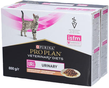Purina Pro Plan Veterinary Diets UR St/Ox Urinary Cat wet food salmon (10 x 85 g)