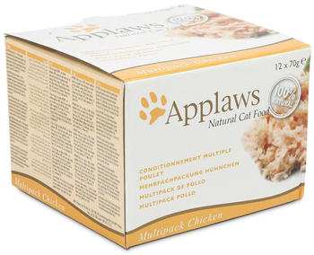 Applaws Mehrfachpackung Hühnchen Katzennassfutter 12x70g Applaws Mehrfachpackung Hühnchen Katzennassfutter 12x70g