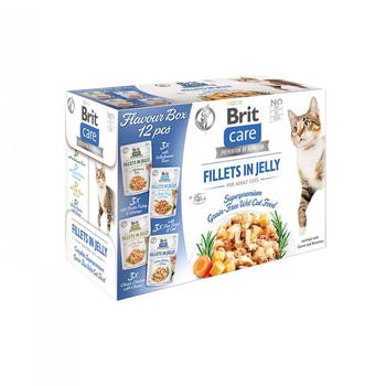 Brit Fillets in Jelly Adult Katzennassfutter 24x85g