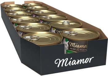 Miamor Feine Filets Naturelle Mixpaket 4 Sorten Katzennassfutter 12x156g Miamor Feine Filets Naturelle Mixpaket 4 Sorten Katzennassfutter 12x156g