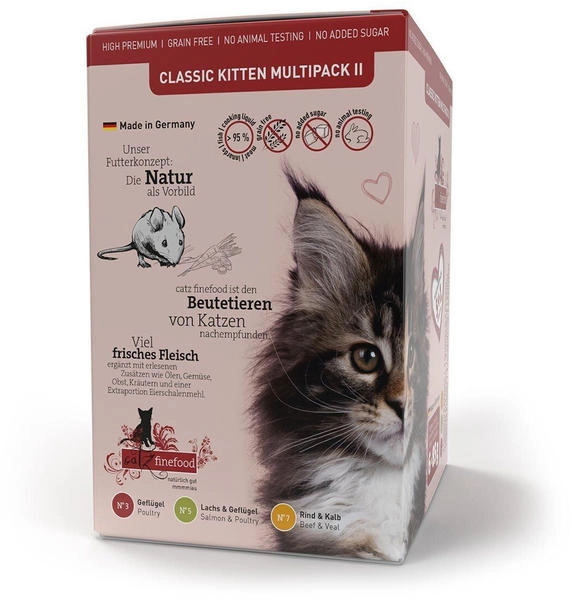 catz finefood Classic Kitten Multipack II 6x85g