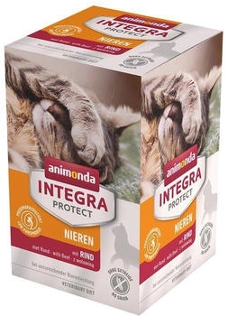 Animonda Integra Cat Protect Nieren mit Rind 6x100g Multipack