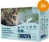Bozita Cat Multipack Häppchen in Soße Fleisch- & Fischmenü | 12 x 85 g