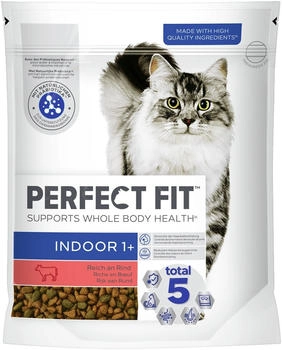 Perfect Fit ™ Katze Beutel Indoor 1+ mit Rind | 750 g