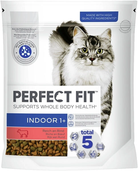 Perfect Fit ™ Katze Beutel Indoor 1+ mit Rind | 750 g