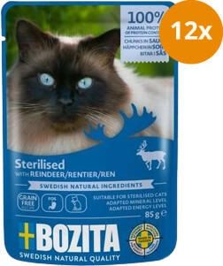 Bozita Sterilised Häppchen in Sauce Rentier 85g
