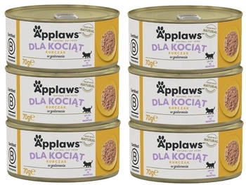 Applaws Katzen Nassfutter in der Dose für Junge Katzen Hühnchen 70 g