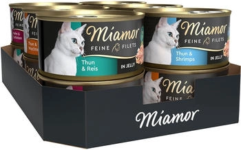 Miamor in Jelly Mixpaket 12x100g Mixpaket 1 Miamor in Jelly Mixpaket 12x100g Mixpaket 1