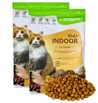 Lyra Pet Lecker.Pet Balu's Indoor Gefl&uuml;gel Katzenfutter Trockenfutter Vollnahrung 5 kg