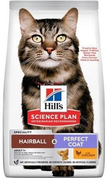 Hill's Science Plan Trockenfutter Katze Adult Hairball & Perfect Coat Huhn 3 kg Hill's Science Plan Trockenfutter Katze Adult Hairball & Perfect Coat Huhn 3 kg
