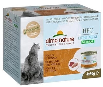Almo Nature Natural Light Meal 4x50 g Thunfisch & Huhn Almo Nature Natural Light Meal 4x50 g Thunfisch & Huhn