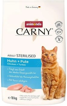 Animonda Trockenfutter Katze, Adult, Sterilised, Huhn und Pute 10 kg Animonda Trockenfutter Katze, Adult, Sterilised, Huhn und Pute 10 kg