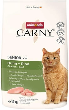 Animonda Trockenfutter Katze, Senior, Huhn und Rind 10 kg
