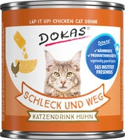 Dokas Schleck und weg Katzendrink Huhn 100 g, Snack f&uuml;r: Katze