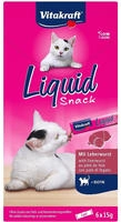 - Liquid Snack with Liver Sausage + Biotin 6x15g