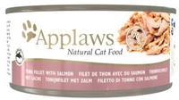 Applaws Nassfutter Katze Adult in Br&uuml;he Thunfischfilet 24x156 g 3,74 kg,...