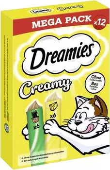 Dreamies Creamy Snacks Katzenminze & Käse (78741)