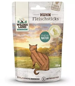 Wildes Land Fleischsticks Huhn für Katzen (44960150)