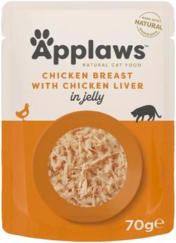 Applaws Pouch in Jelly Huhn mit Hühnerleber (2200058166446)