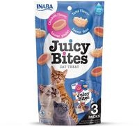 INABA Juicy Bites Leckerli mit Thunfisch und Huhn f&uuml;r Katzen 33,9 g (3x11,3 g)...