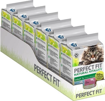 Perfect Fit Natural Vitality Adult 1+ Nassfutter Hochseefisch & Lachs 36x50g
