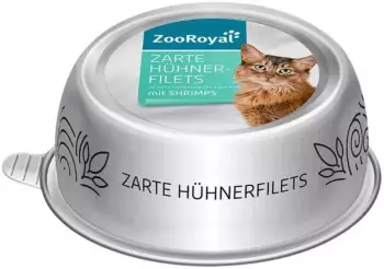 ZooRoyal Zarte Hühnerfilets mit Shrimps 12x85g