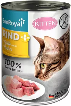 ZooRoyal Kitten Rind + Kalb & Huhn