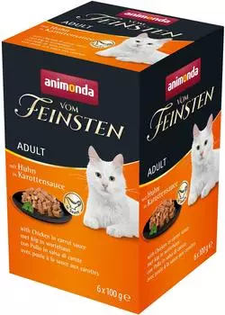Animonda Adult mit Huhn in Karottensauce 6x100g
