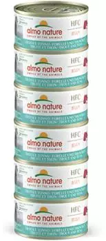 Almo Nature Jelly Forelle und Thunfisch 6x70g