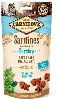 Carnilove Cat Soft Snack Sardine with Parsley