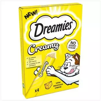 Dreamies Creamy Käse 4x10g