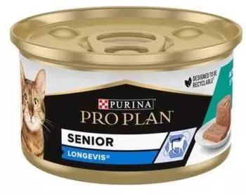Purina Pro Plan Cat Senior Longevis Thunfisch 24 x 85 g