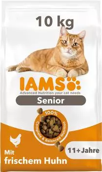 IAMS Advanced Nutrition Senior Cat 11+ mit Huhn 10 kg