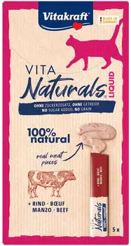 Vitakraft Vita Naturals Liquid-Snack Rind 20 x 15 g