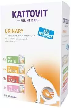 Kattovit Feline Diet Urinary Multipack 5x12x85g