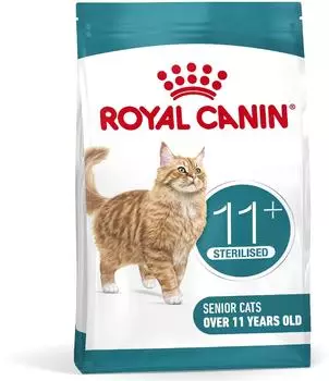 Royal Canin AGEING 11+ 2 kg Trockennahrung für Senior Katzen ab dem 11. Lebensjahr Formel mit dem HealthyAge7 Complex Enthält leicht zu kauende Kroketten
