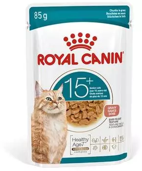 Royal Canin Ageing 15+ Feuchtnahrung in Soße für Senior Katzen ab dem